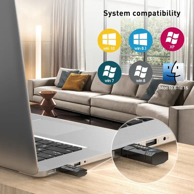 EDUP AC1300Mbps USB WiFi Adapter for PC and Laptop - KittyKat Lane LLC