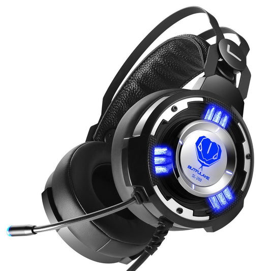 SL-200 Gaming Headset with Heavy Bass Over-Ear Design - KittyKat Lane LLC