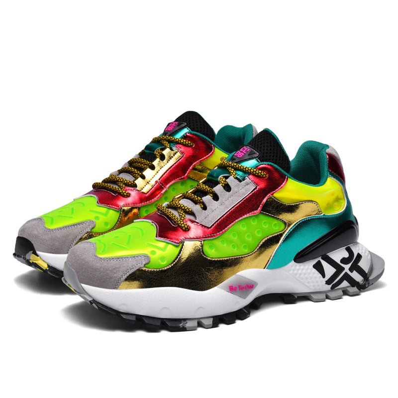 Autumn New Trendy Colorful Dad Sneakers for Men - KittyKat Lane LLC